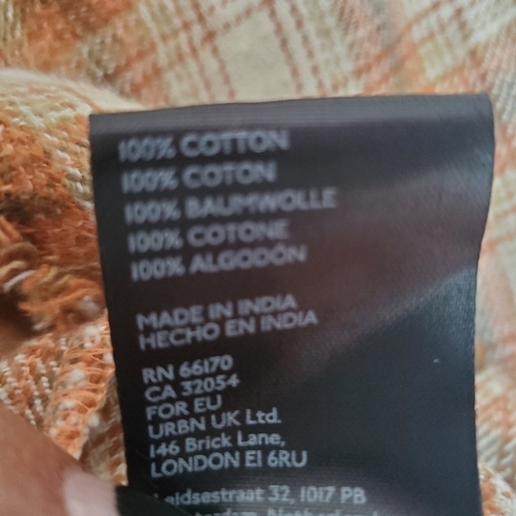 Urban Outfitters BDG Brixton Plaid Flannel Oversized Button Down Shirt - Picture 11 of 12